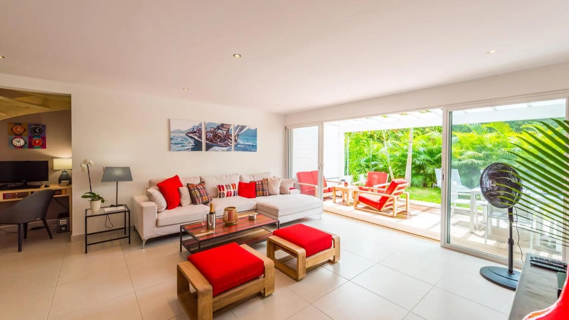Lovely Villa With Lush Garden St. Barthelemy