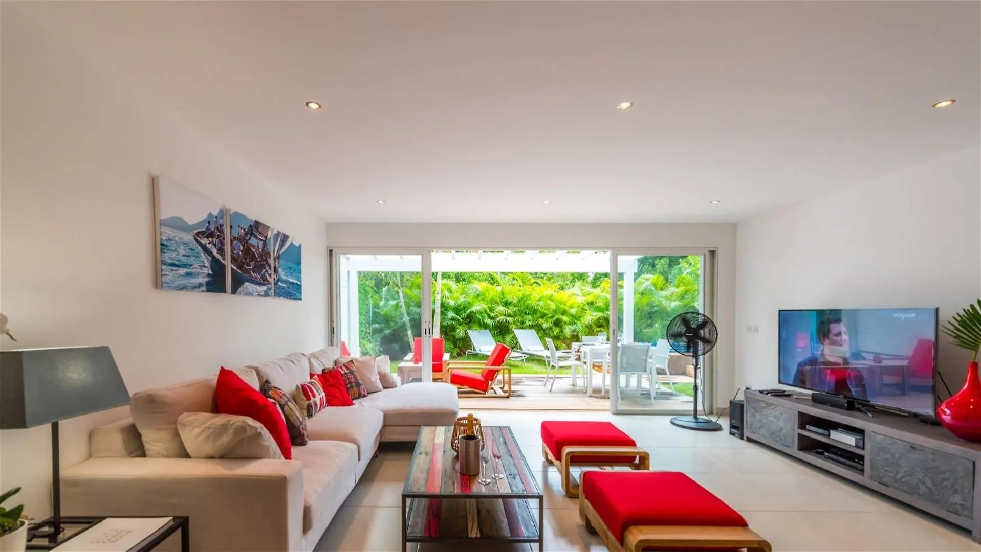 Lovely Villa With Lush Garden St. Barthelemy